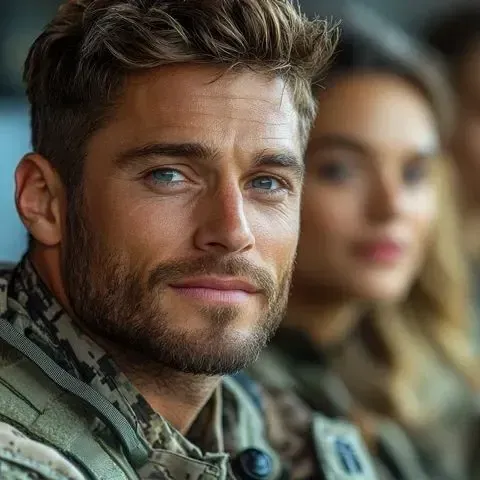 Military Male Female Personnel