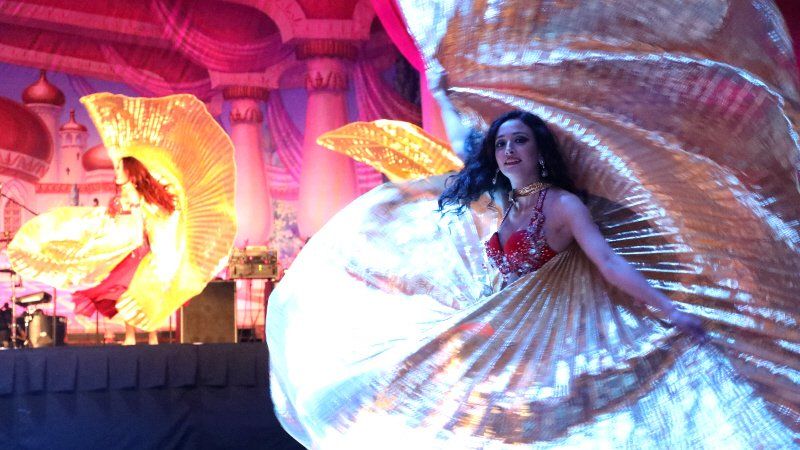 Winged Whirling Belly Dancers