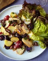 Moroccan Chicken and Potato Salad with Olives