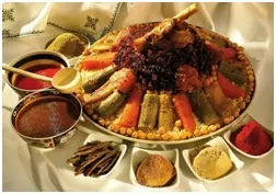 Moroccan example of Couscous