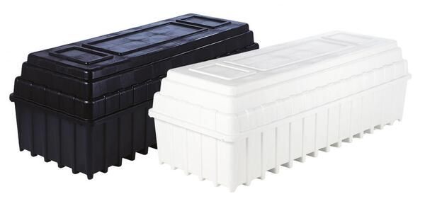 Black and White burial Vaults