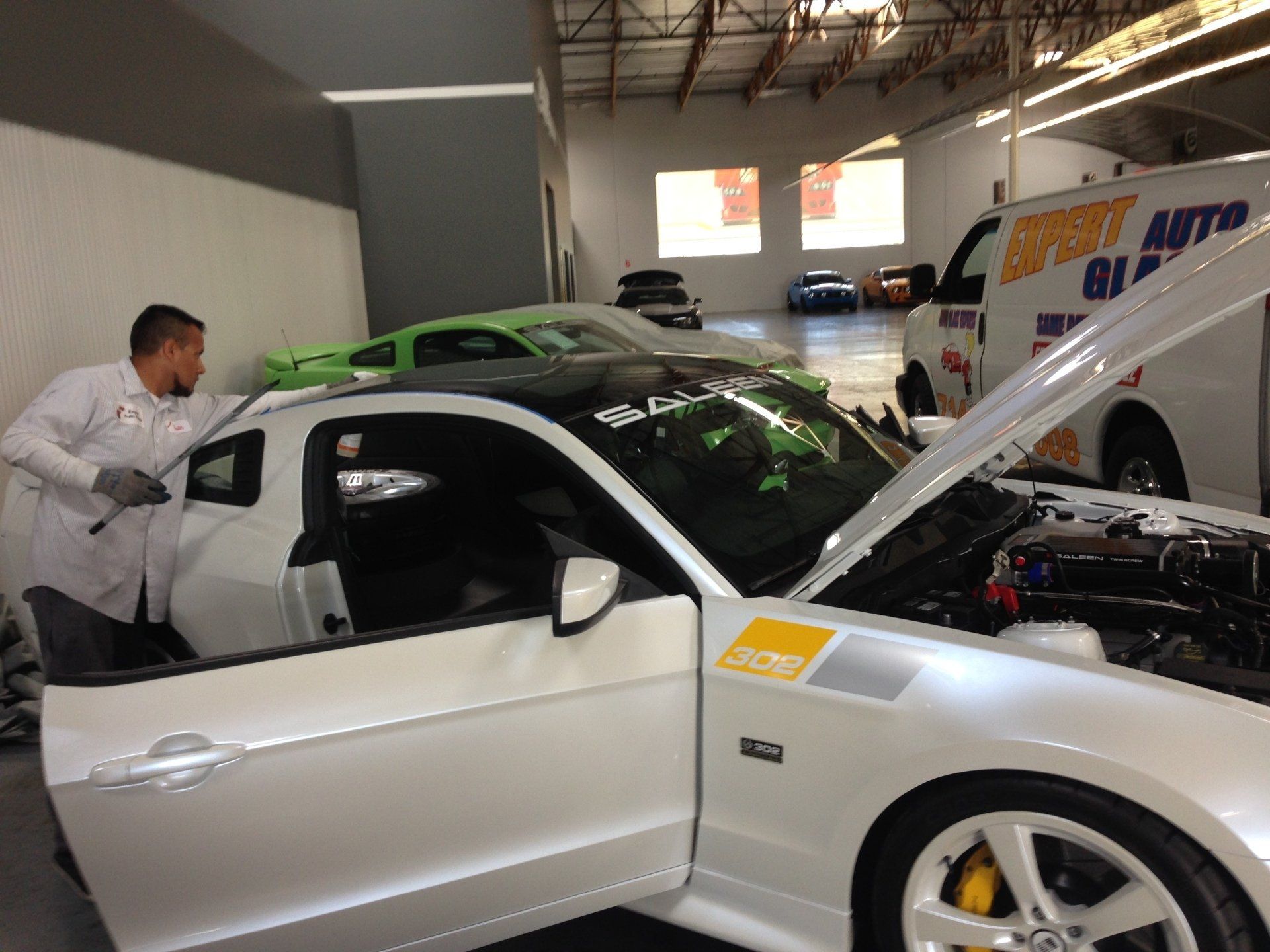 Car Showing — Orange, CA — Auto & Marine Upholstery Experts