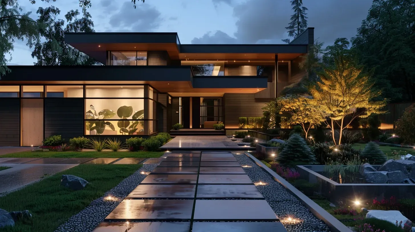 Aggressive Architectural Lighting Vancouver BC contractors delivering residential facade illumination, backyard patio LEDs, driveway uplights, decorative wall wash fixtures, pathway lighting, commercial exterior architectural LEDs, and advanced outdoor architectural lighting designs.