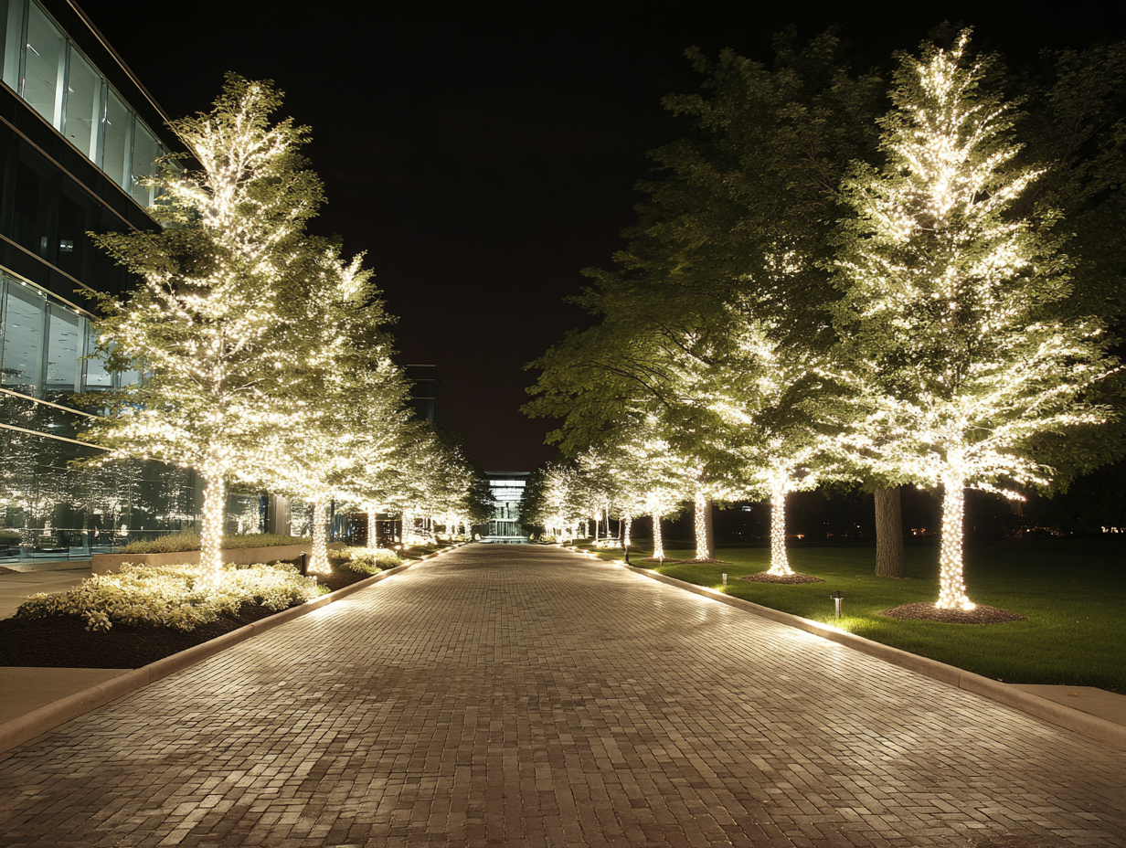 Vancouver Christmas lighting professional services for homes and commercial businesses with LED rooflines, patios, trees, and pathways, festive holiday displays. Holiday lighting installation Vancouver delivers safe, durable, weatherproof Christmas lights with professional LED installation.