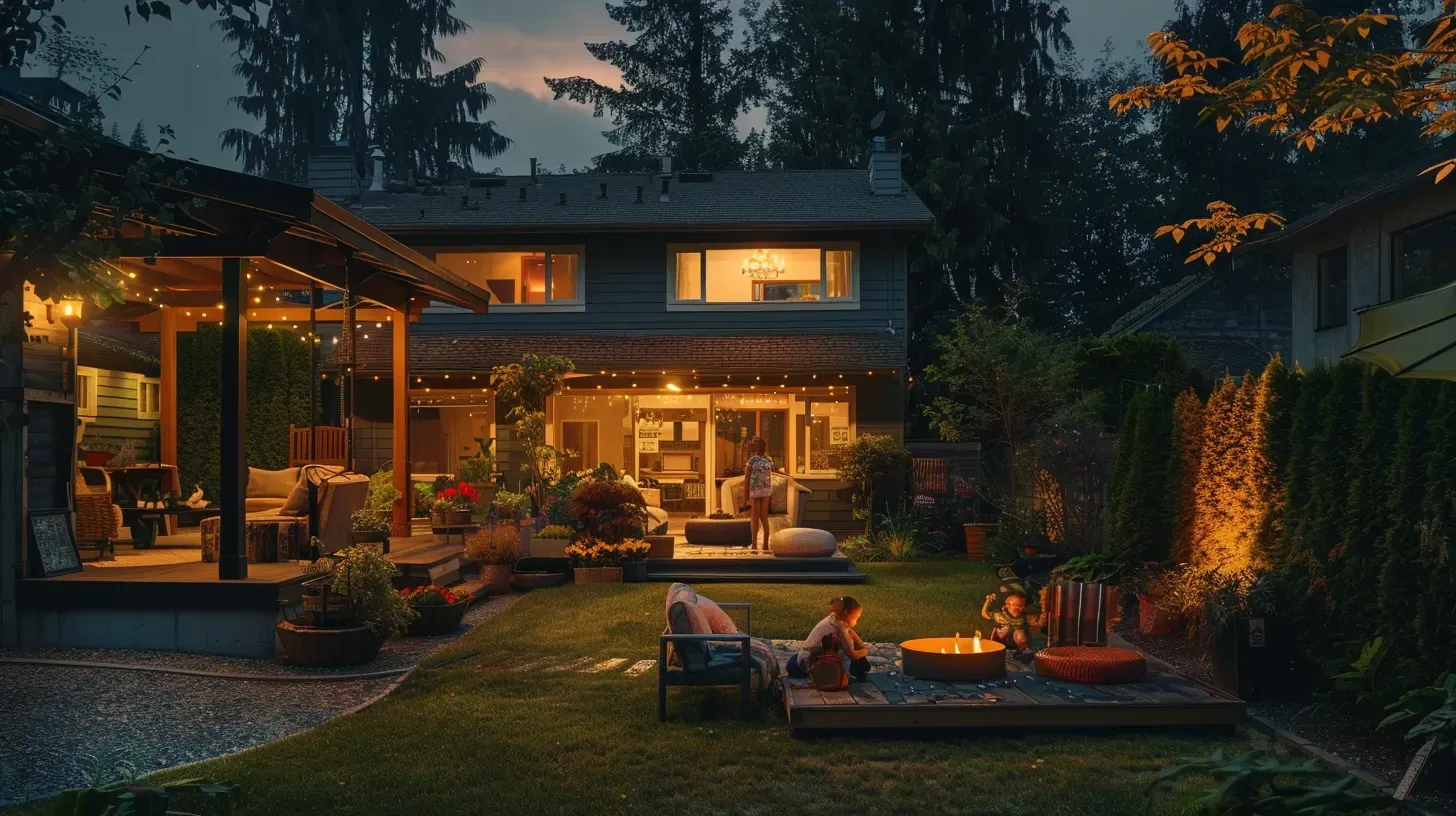 Expert Landscape Lighting Vancouver Moonlit outdoor design team specializing in backyard patio LED fixtures, residential garden spotlights, decorative pathway lights, driveway accent lighting, architectural facade uplighting, bistro string lighting, and advanced commercial LED exterior systems.