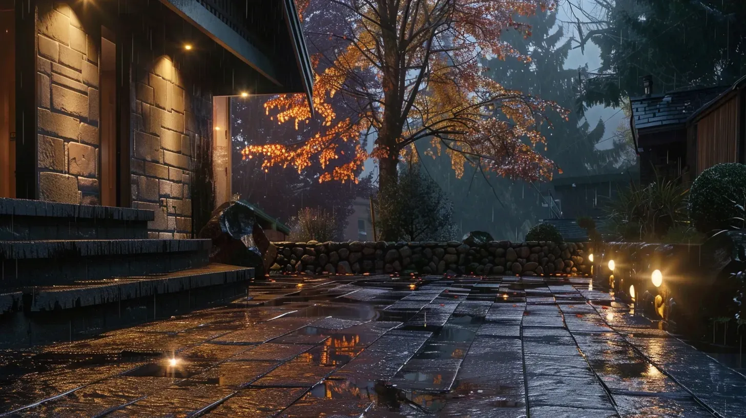 Aggressive Landscape Lighting Vancouver Moonlit backyard and patio lighting installations with LED garden fixtures, pathway uplighting, decorative bistro strings, residential driveway spotlights, modern architectural accent lighting, and full-service commercial outdoor LED lighting in Vancouver BC.