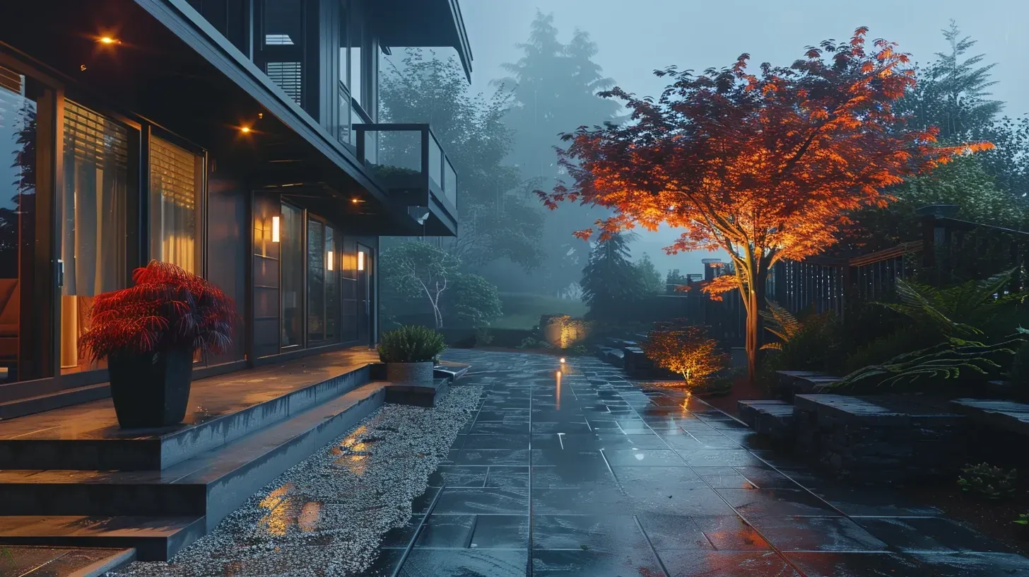 Professional Outdoor Lighting Vancouver BC outdoor designers specializing in backyard patio LED fixtures, residential garden illumination, driveway spotlights, decorative bistro string lights, pathway LED systems, architectural facade uplighting, and advanced commercial outdoor lighting.