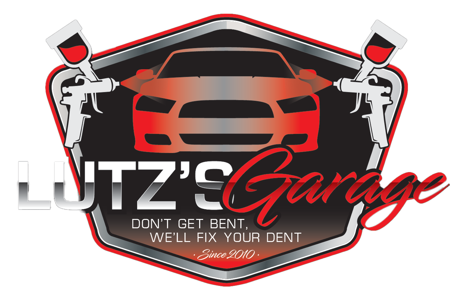 Lutz's Garage Logo for Header | Auto Body Shop in Jefferson City, MO