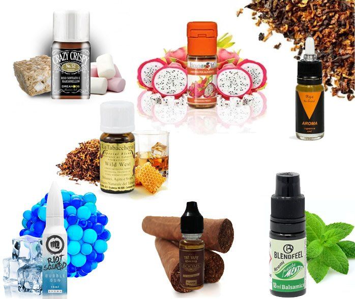 prodotti per svapare