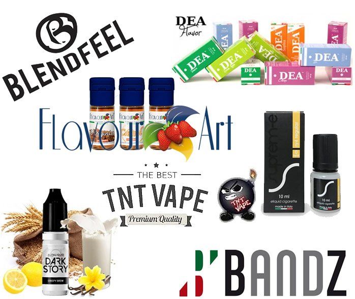 prodotti per svapare