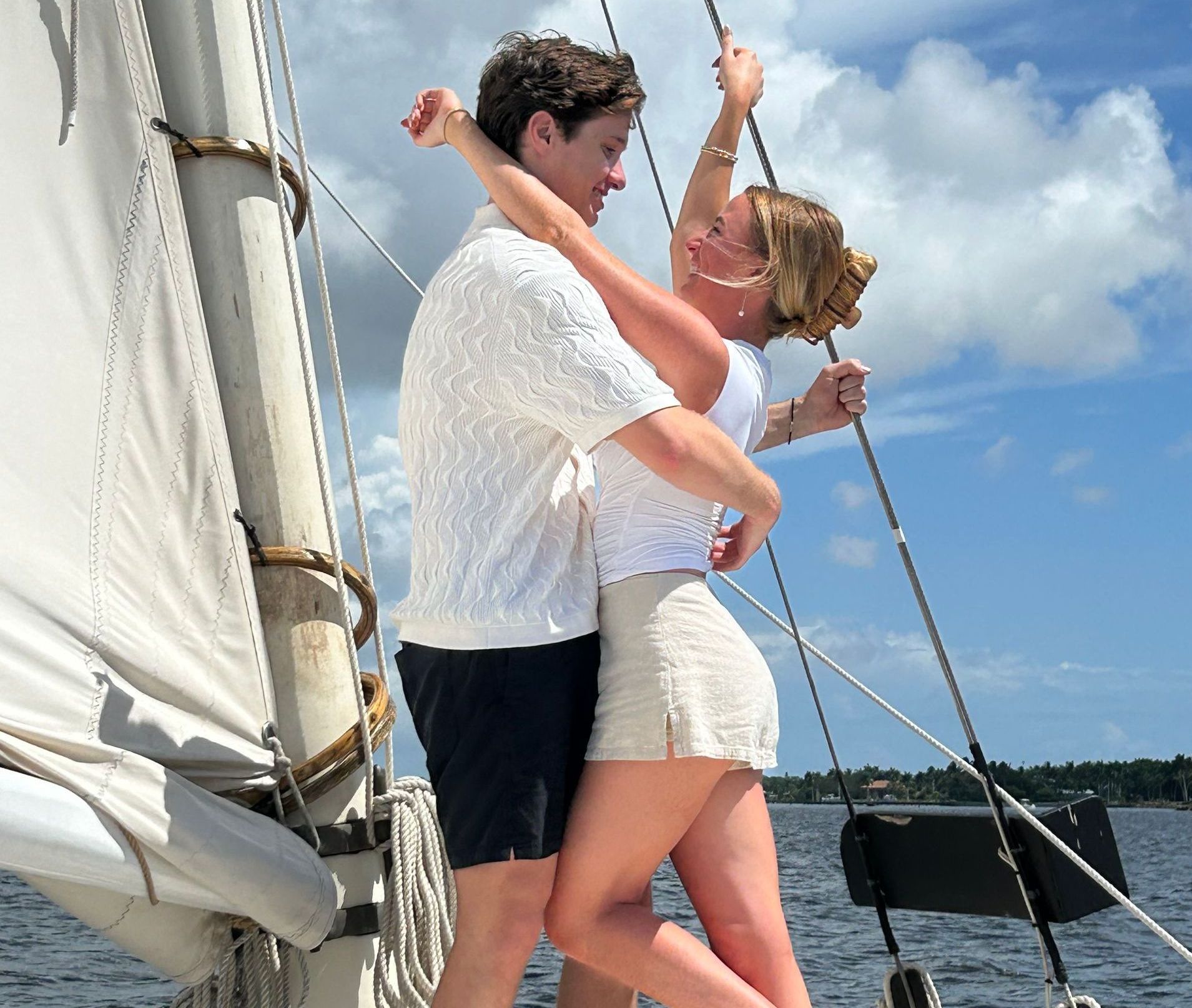 Engagement charter on the Resolute from Sunset Bay Marina in downtown Stuart