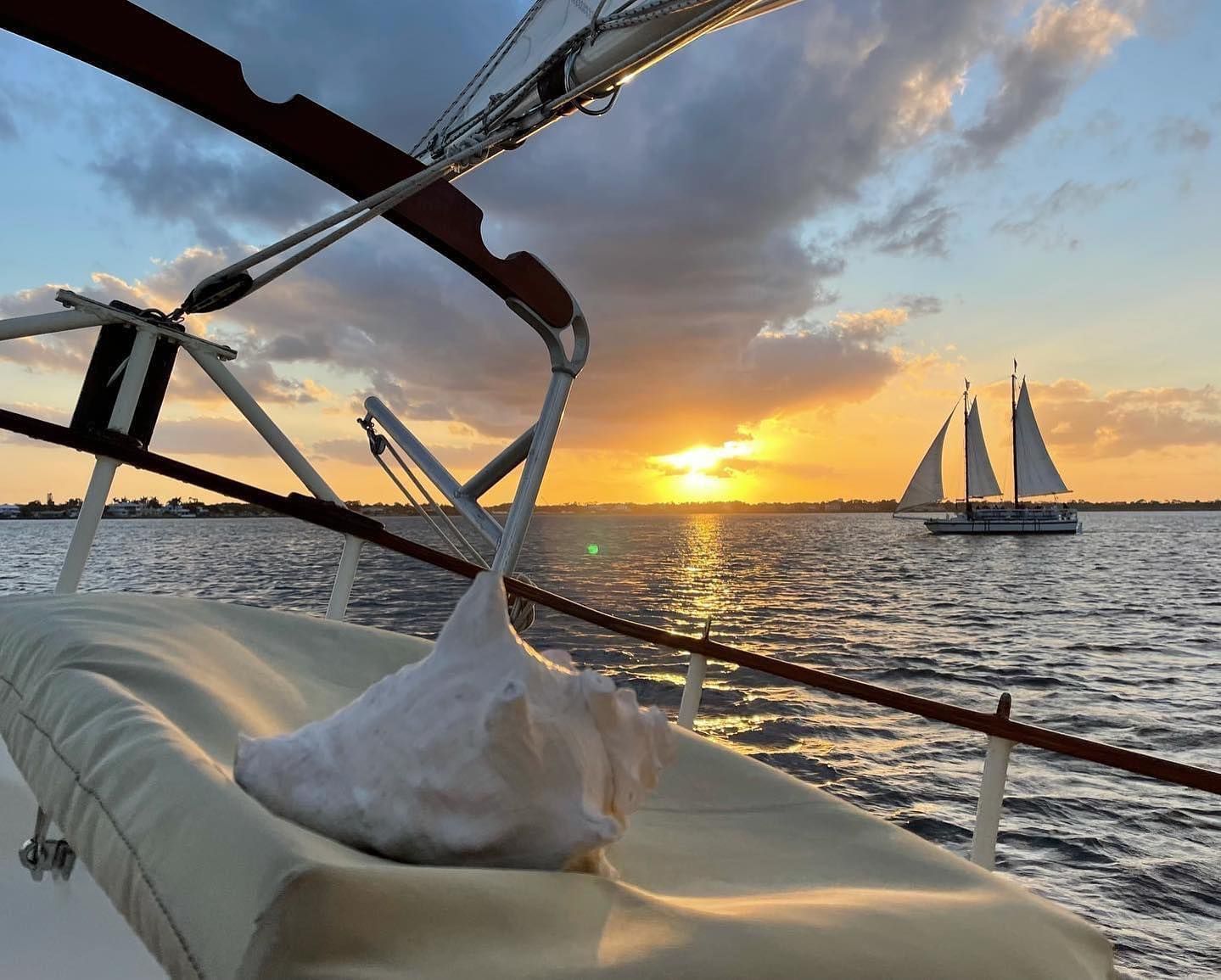 Schooner Lily Sails in Stuart