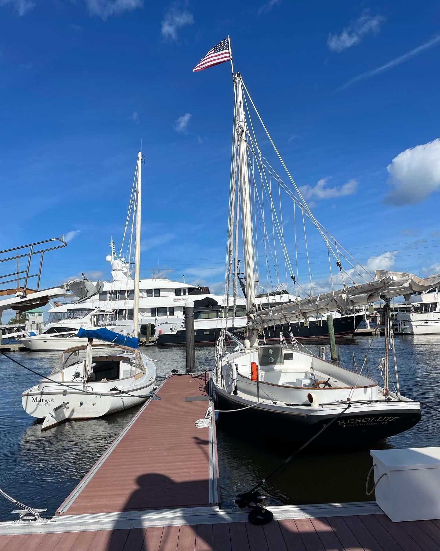Boat at Sunset Bay Marina