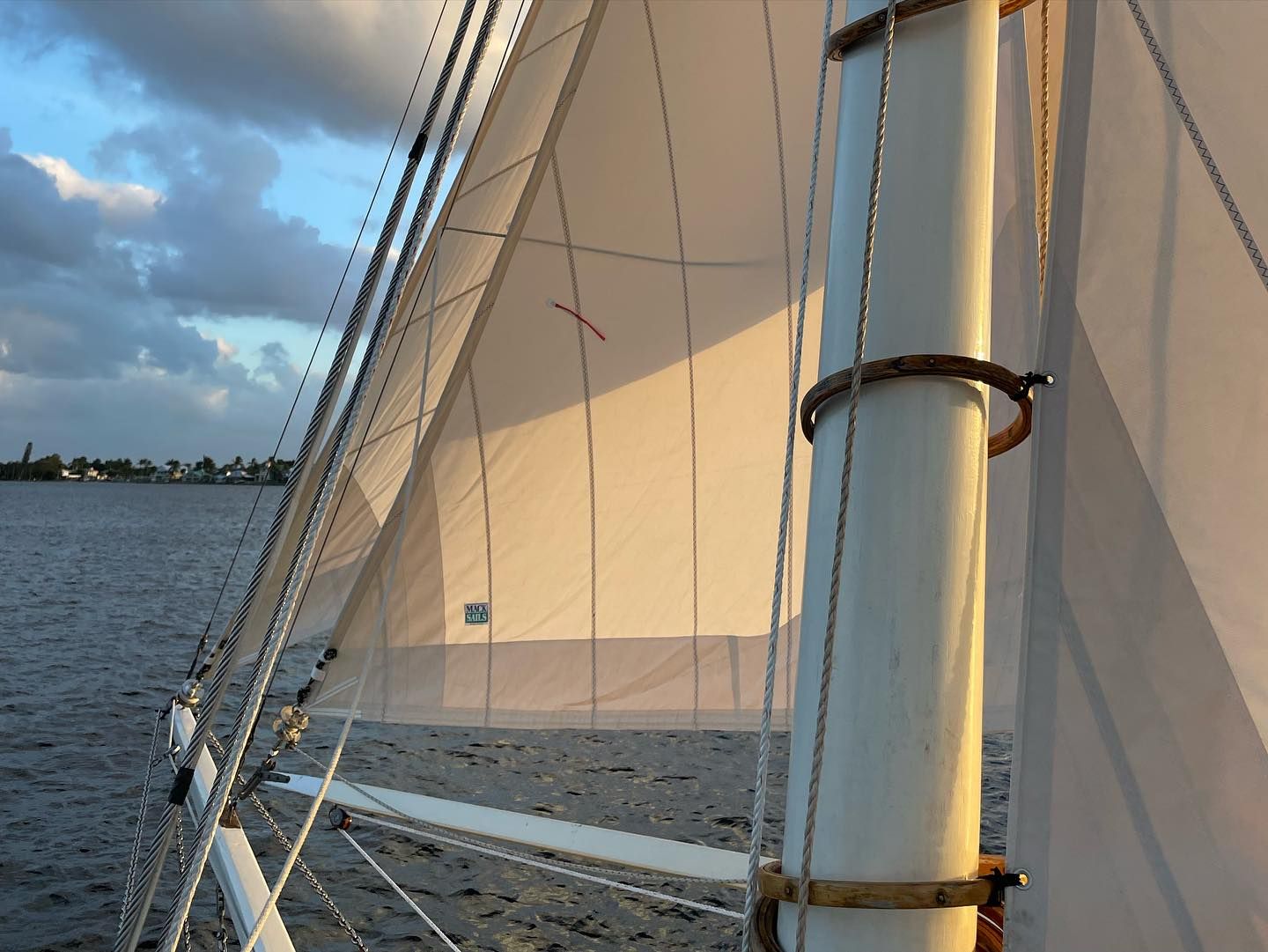 Resolute under Sail in Stuart, Florida