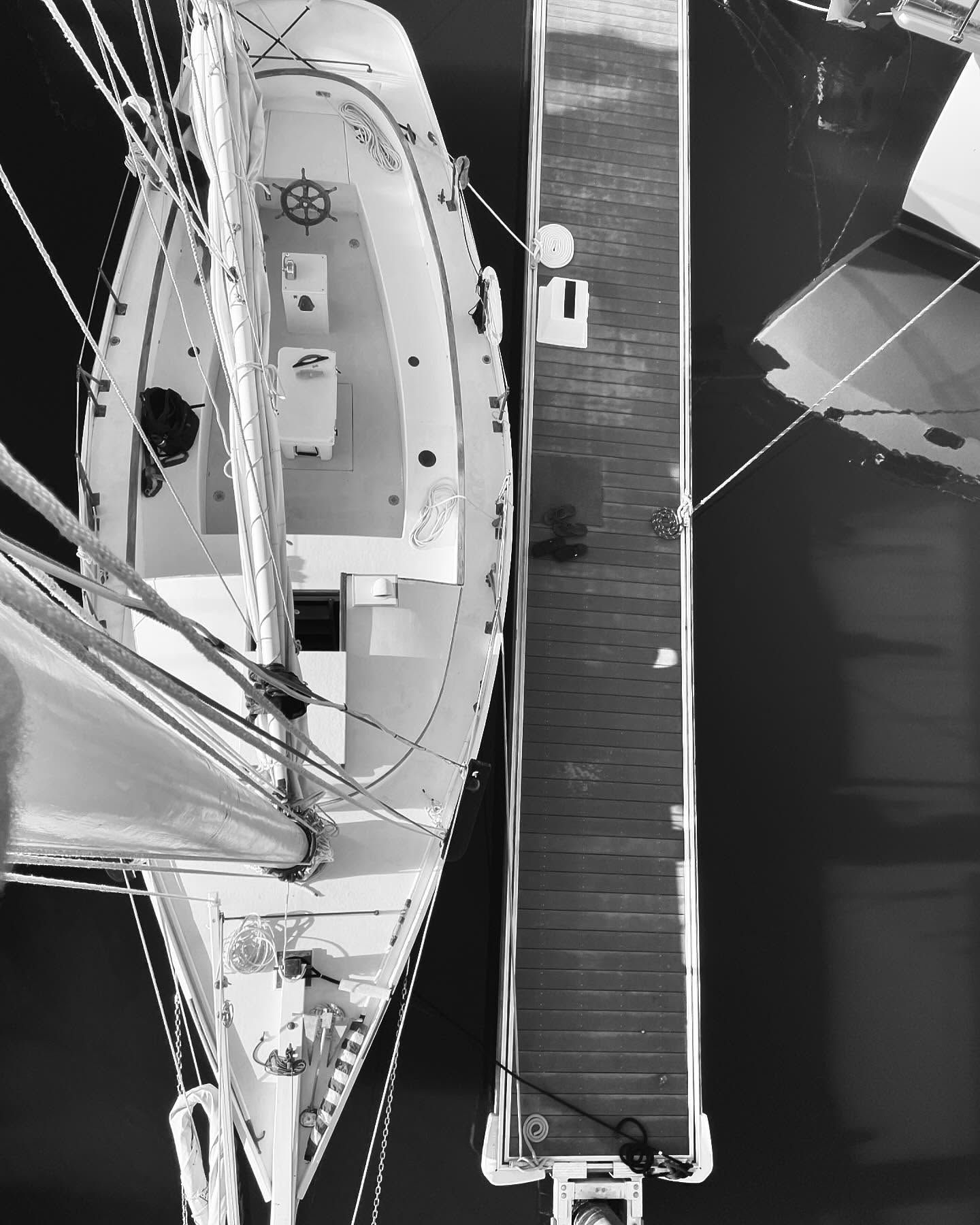 Resolute from aloft in Downtown Stuart
