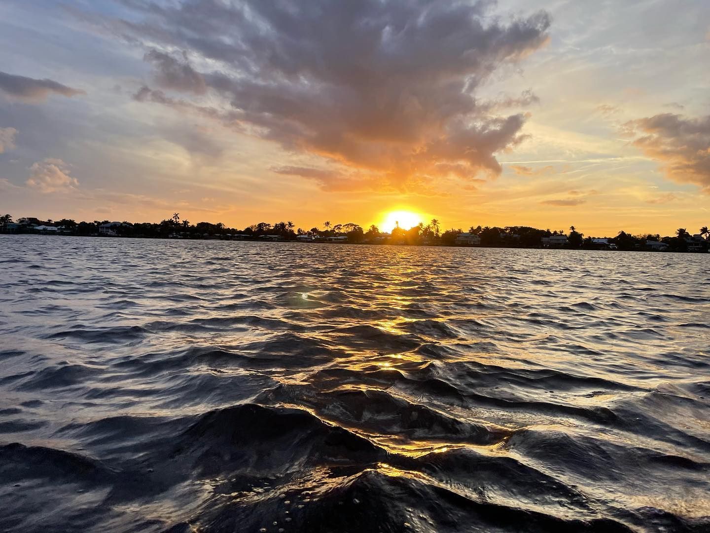 Sunset sail in Palm City florida