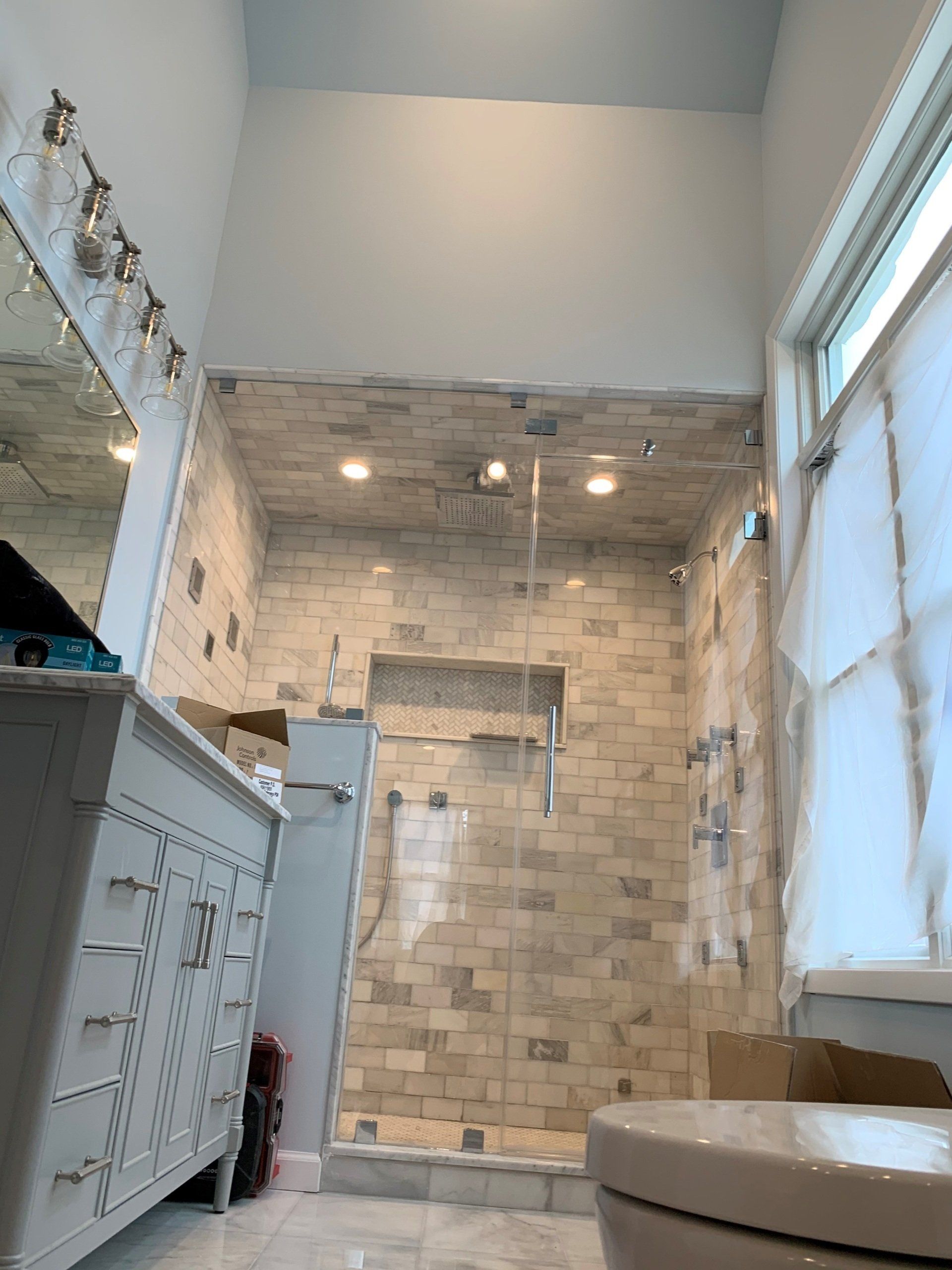 Repainted Toilet — Lynbrook, NY — John Dominick Cusumano Inc.