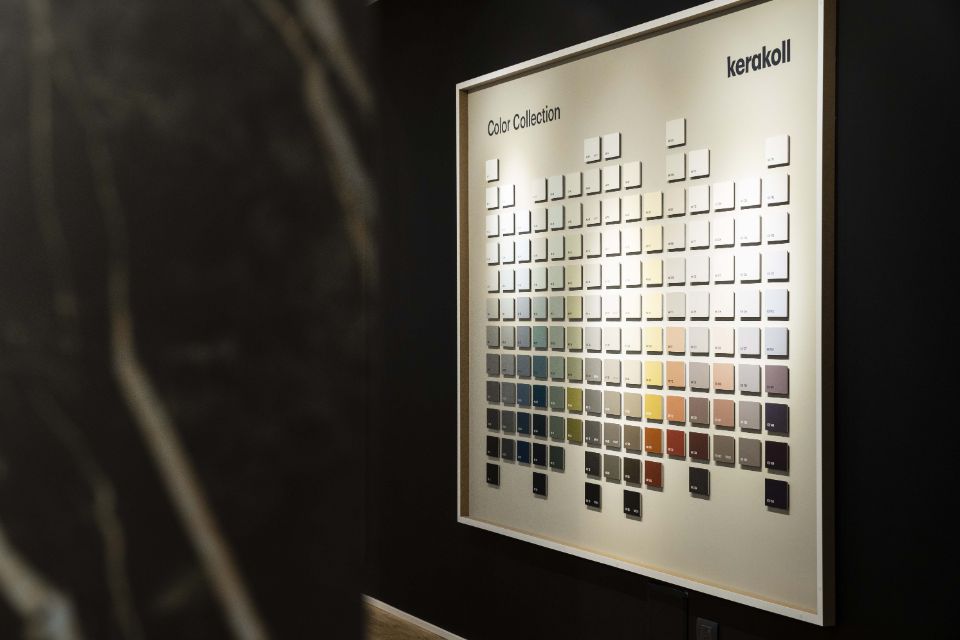 palette colori resine