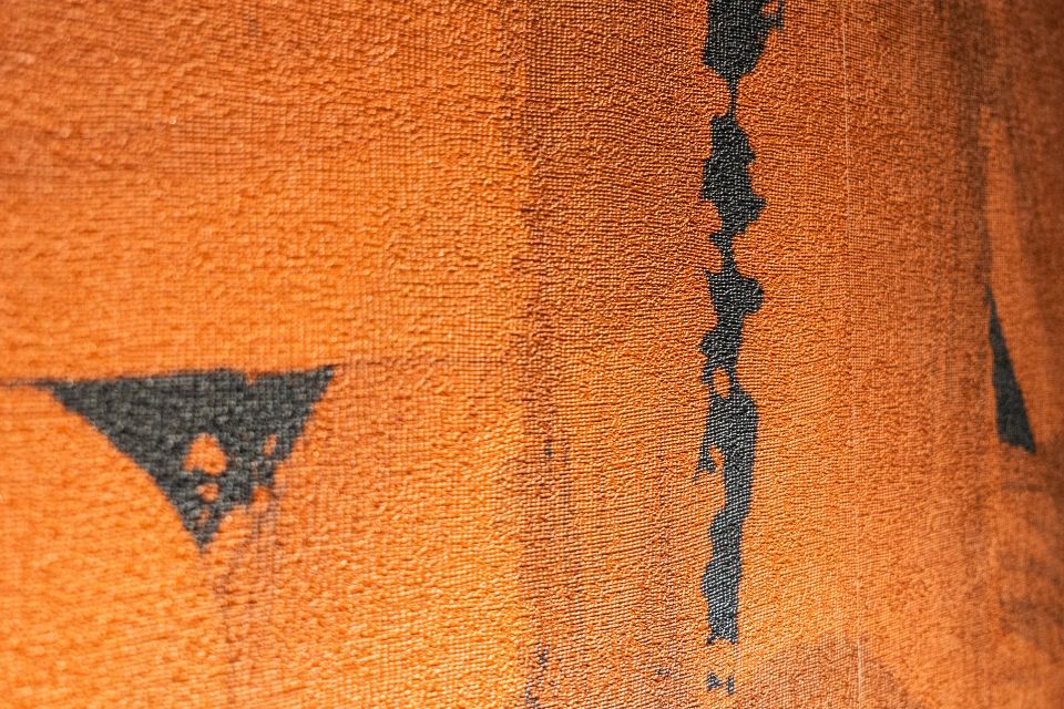 carta da parati arancio