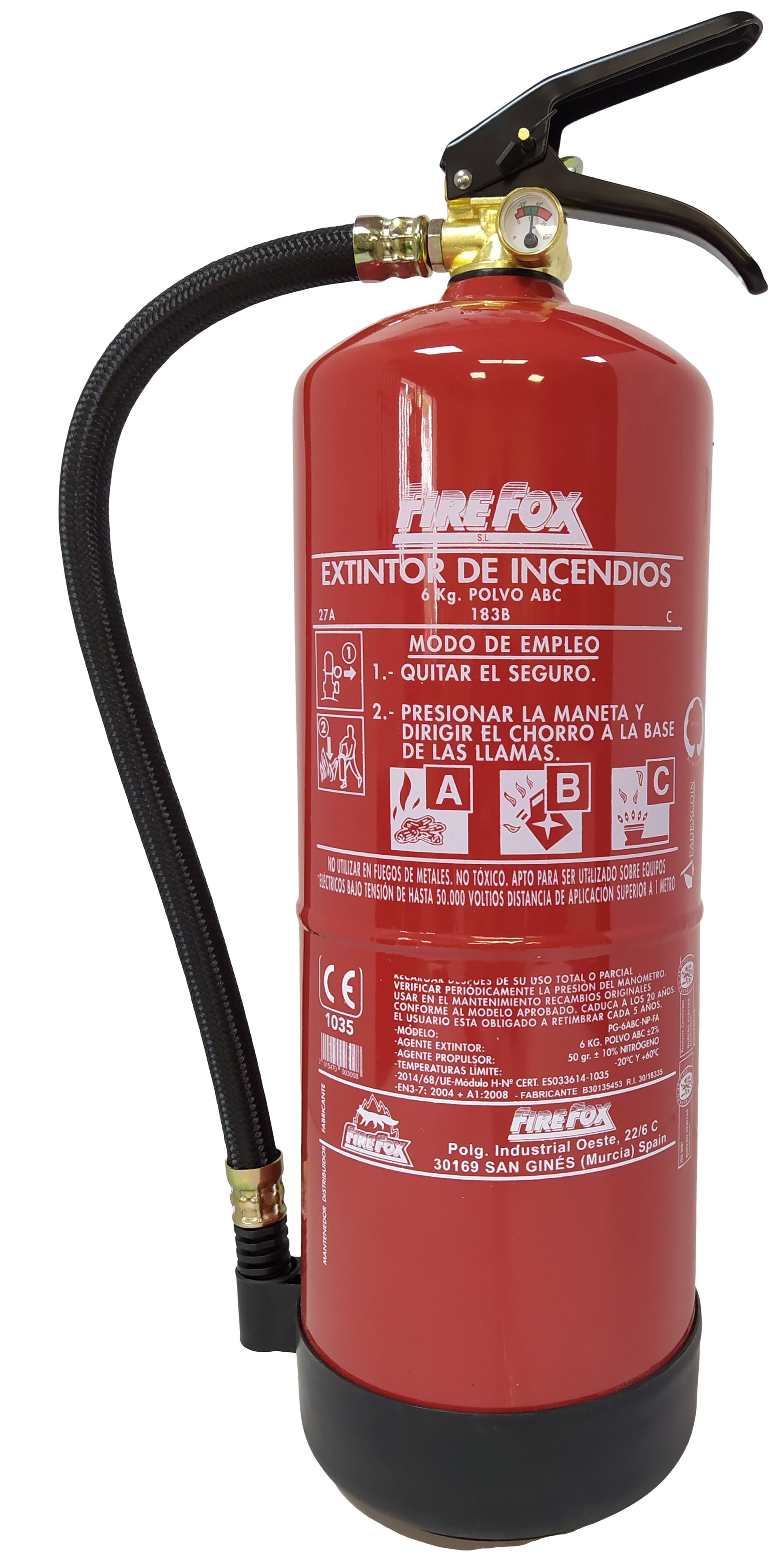 EXTINTORES, EXTINTOR POLVO, EXTINTOR CO2.