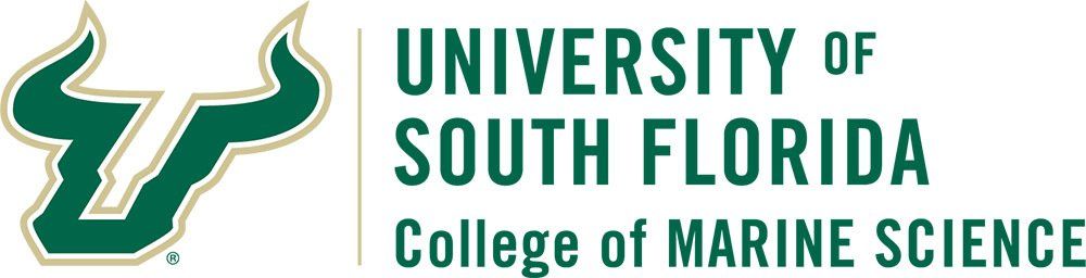 The logo for the university of south florida college of marine science