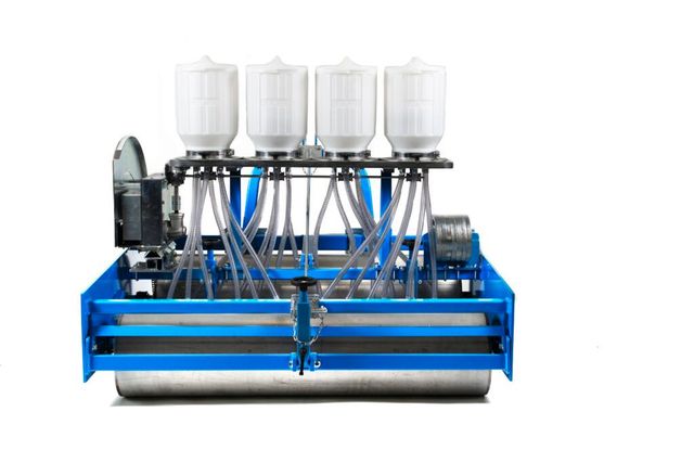Trailed seeder SM2000T with mechanical variator. Bassi Seminatrici