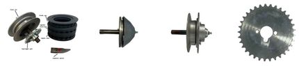 Original spare parts for manual and self-propelled seed drills Bassi Seminatrici