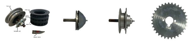 Original spare parts for manual and self-propelled seed drills Bassi Seminatrici