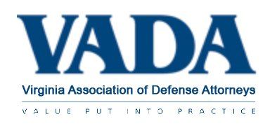 The logo for the virginia association of defense attorneys