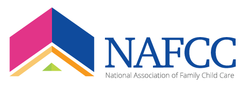 The logo for the national association of family child care