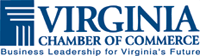 The logo for the virginia chamber of commerce