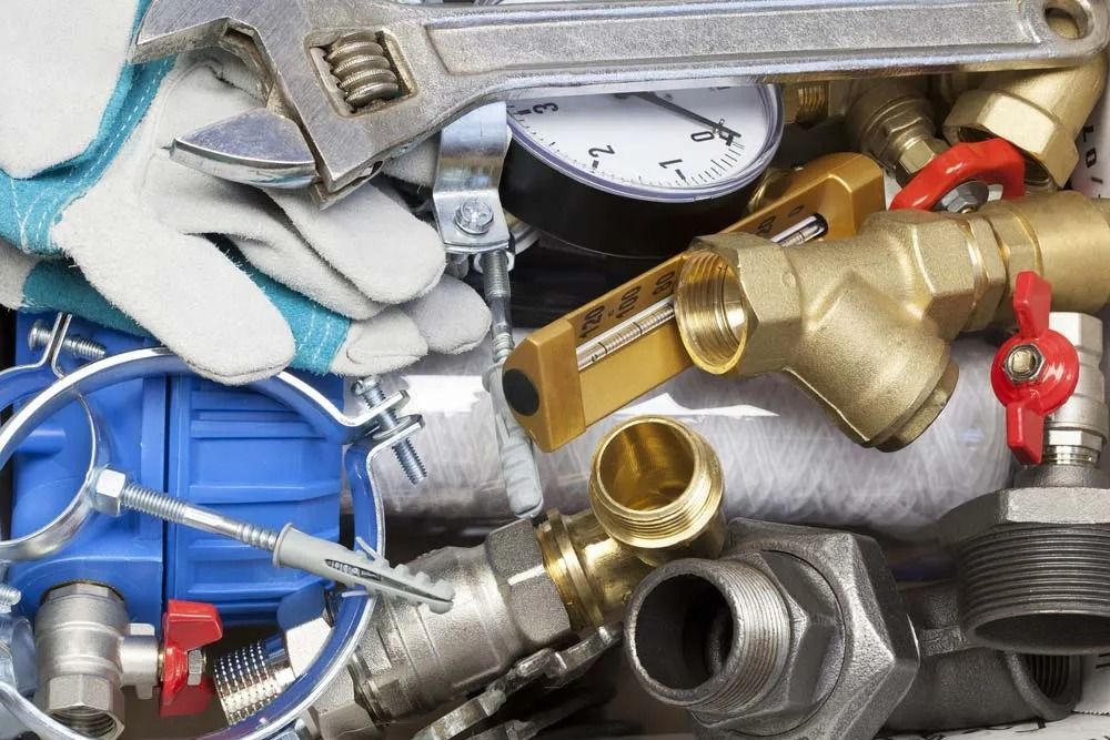 A Collection of Assorted Plumbing Supplies — Dunnrite Plumbing Services in Cannonvale, QLD