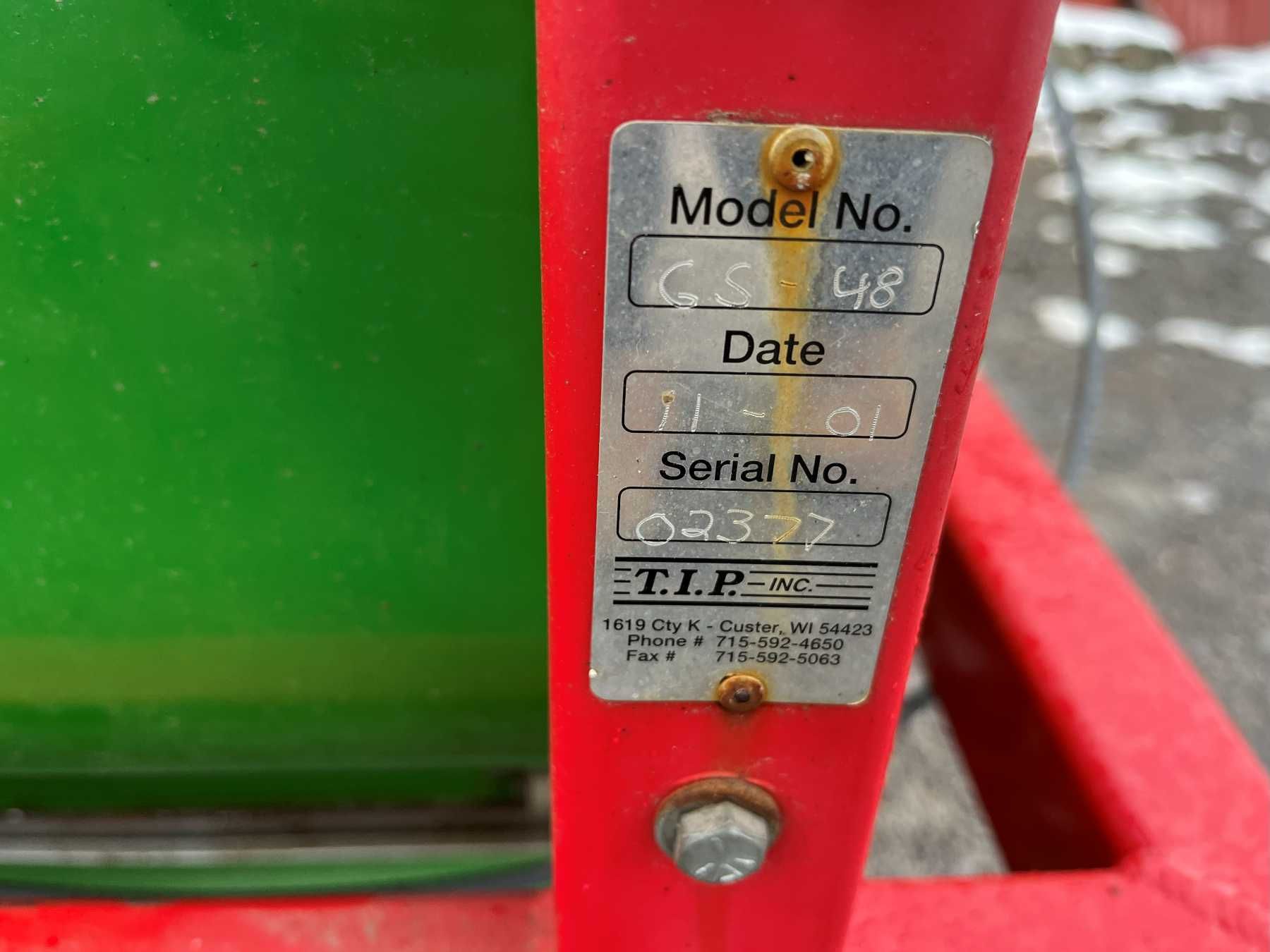 2001 TIP Seeder GS-48