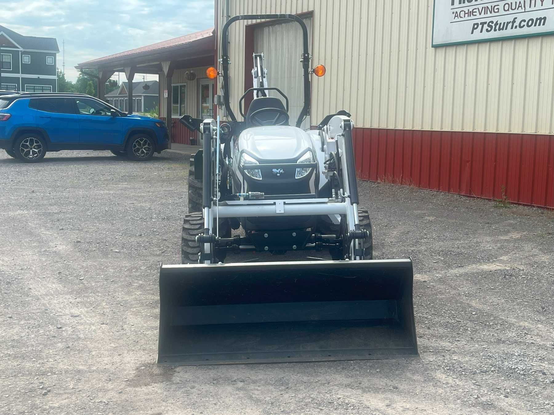 CT2035 with a backhoe
