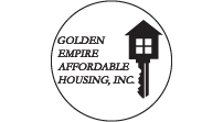 The logo for golden empire affordable housing inc.