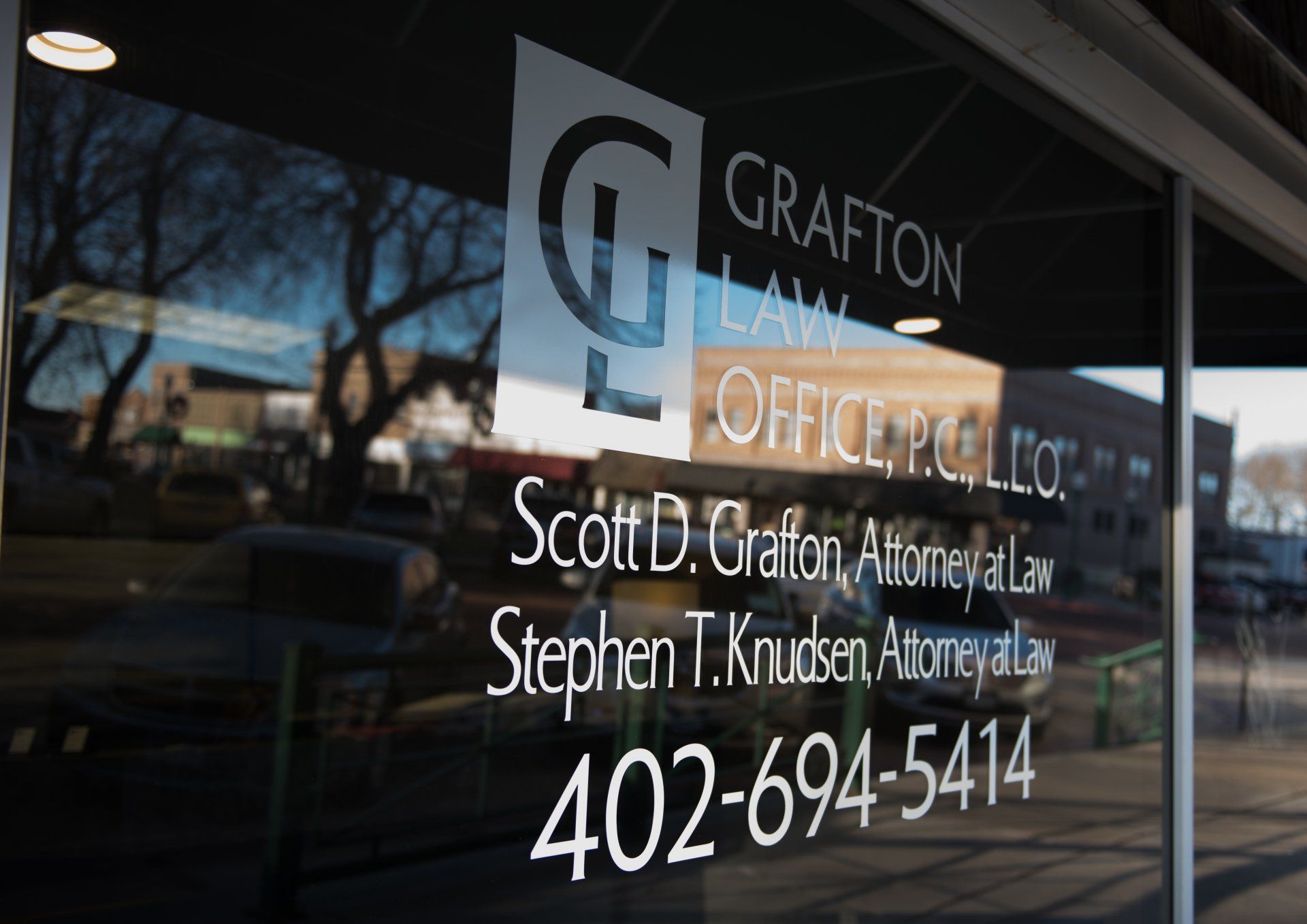 Office Window — Aurora, NE — Whitney Newman Mersch Otto & Grafton, PC, LLO