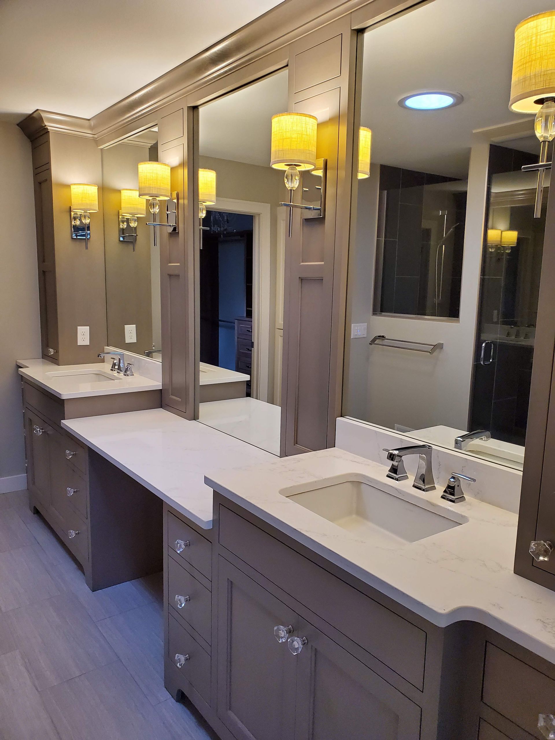 Gray Cabinet — Hugo, MN — Knollwood Builders, LLC