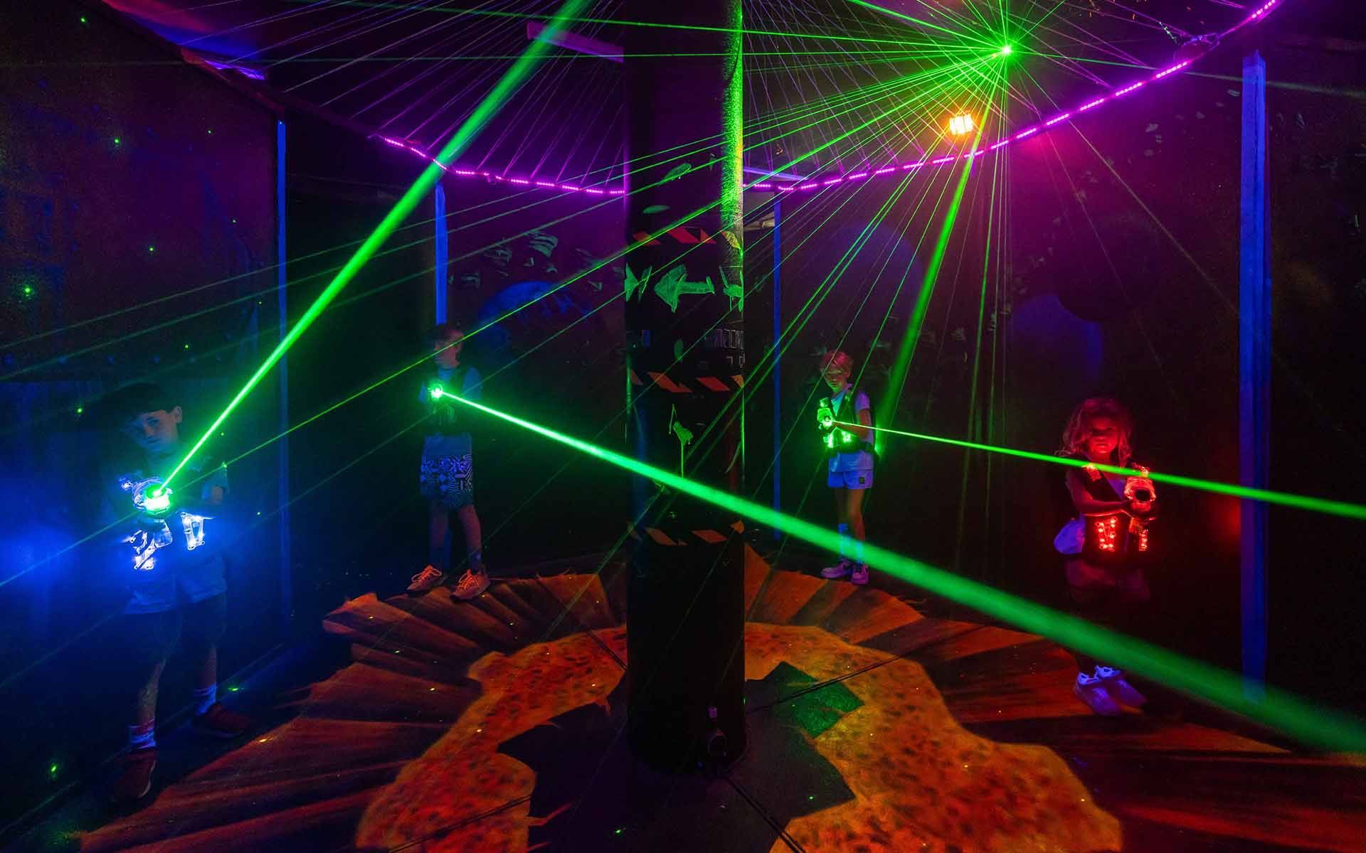 Zone 3 Laser Tag at Top Fun, Merimbula