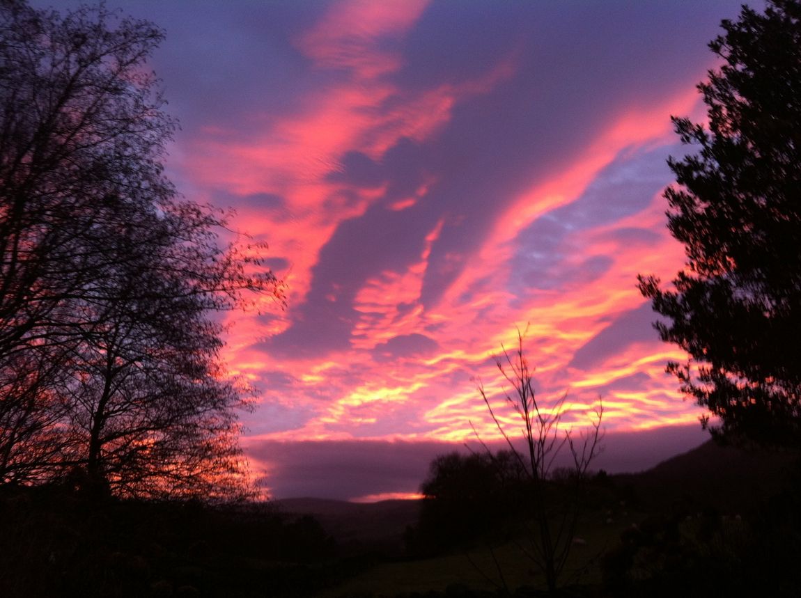 Sunset Lake District