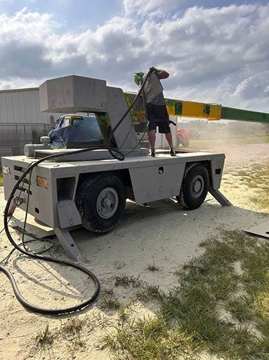 Astro Blasting traditional sandblasting