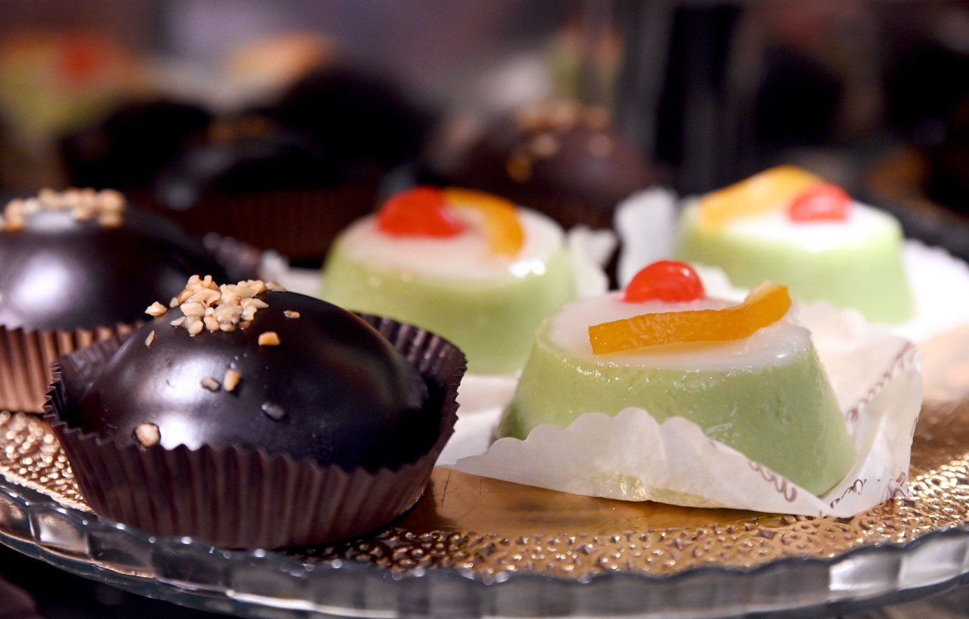 Dessert di produzione propria a base di crema e cioccolato