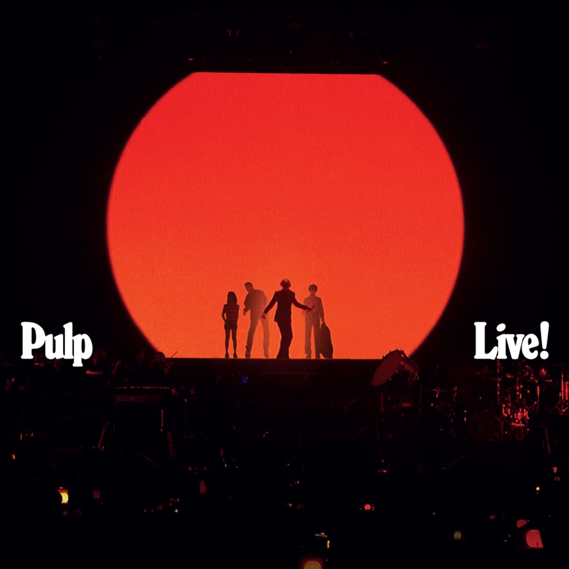 A picture of the sun with four people in the middle.