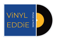 A vinyl eddie logo with a record on it