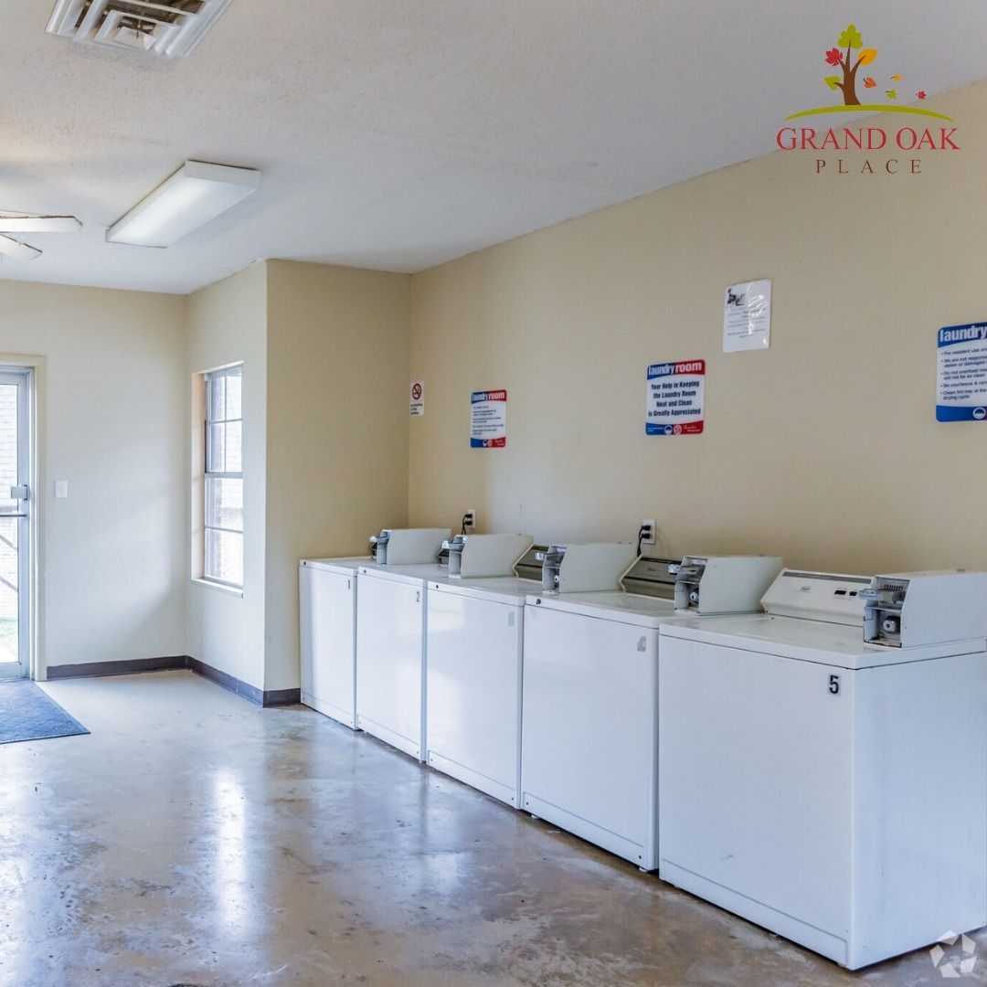 grand oak place laundry facility