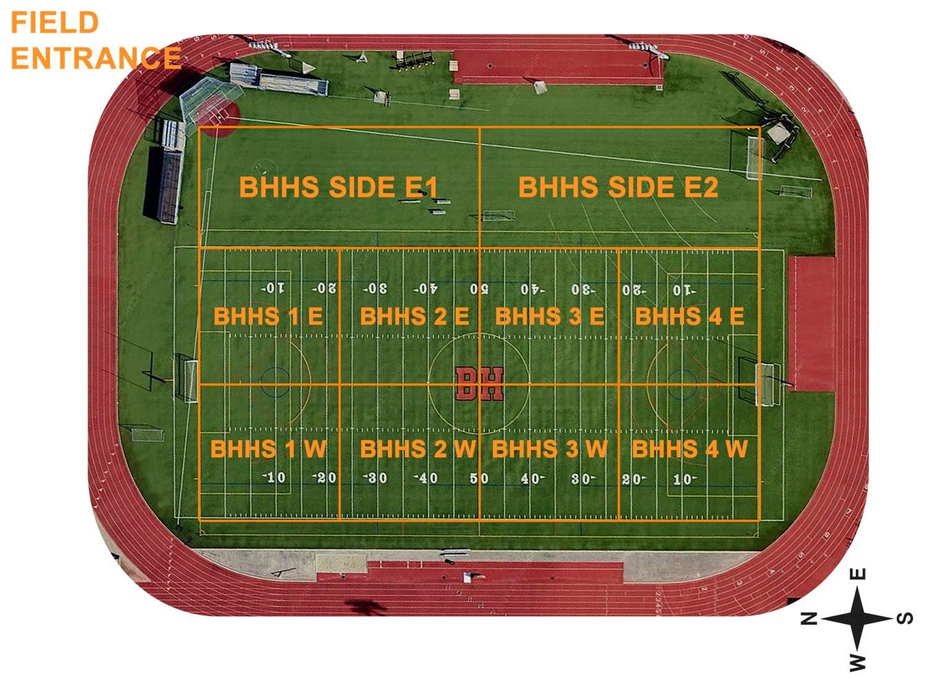 Beverly Hills High School Field Rules