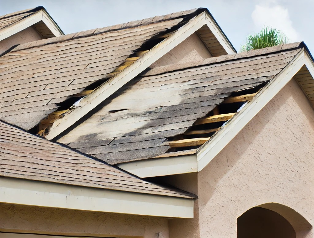 Roof Damage Caused by Scams Perpetrated by Unscrupulous Contractors in Florida