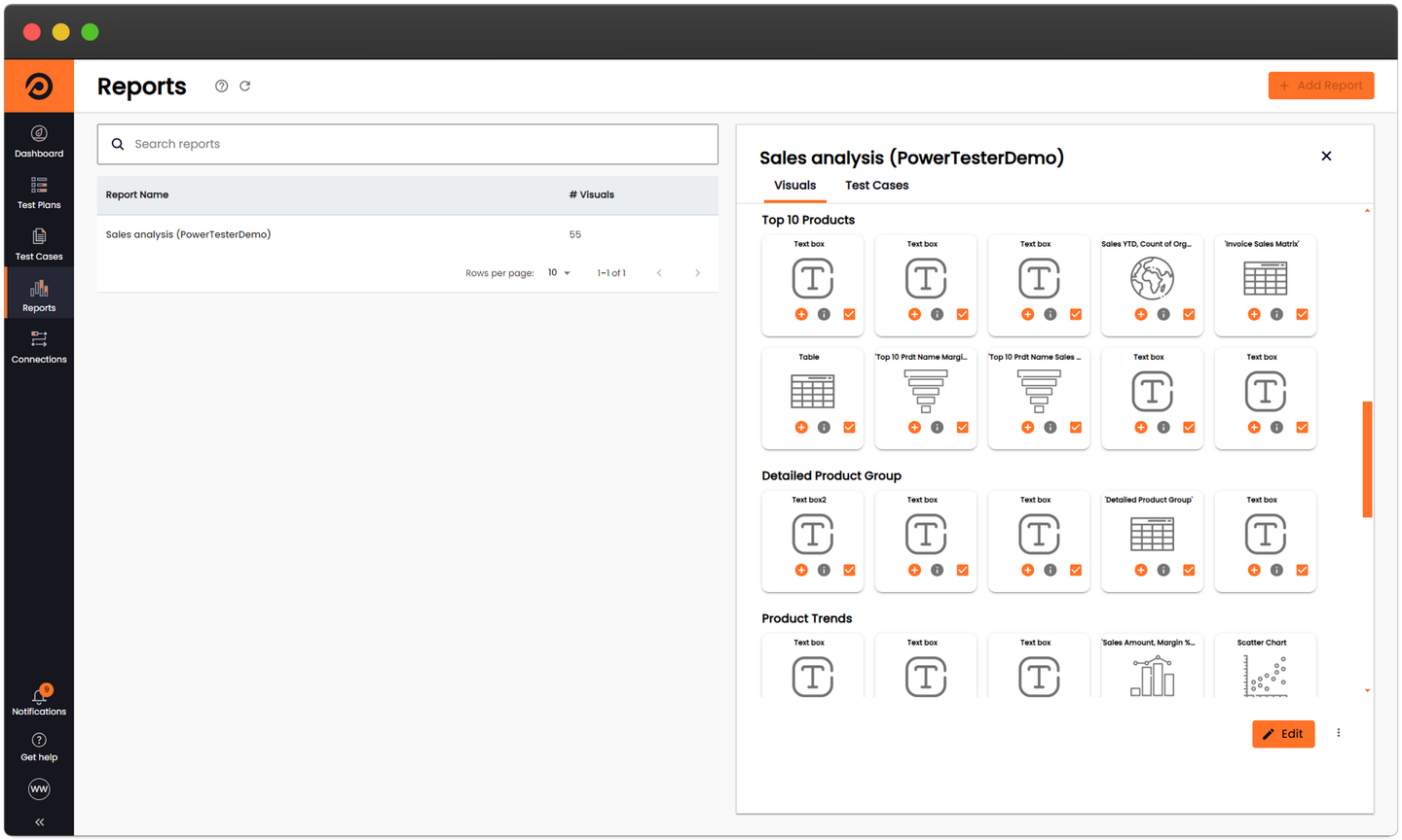 PowerTester | Reports