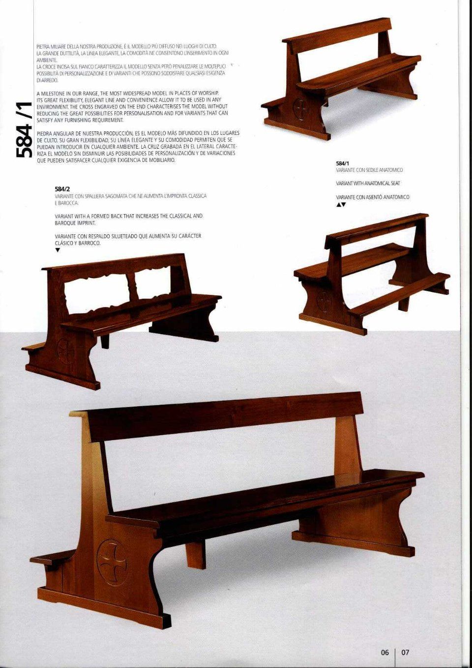Church pew
