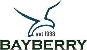 The bayberry hills golf course logo has a bird on it.