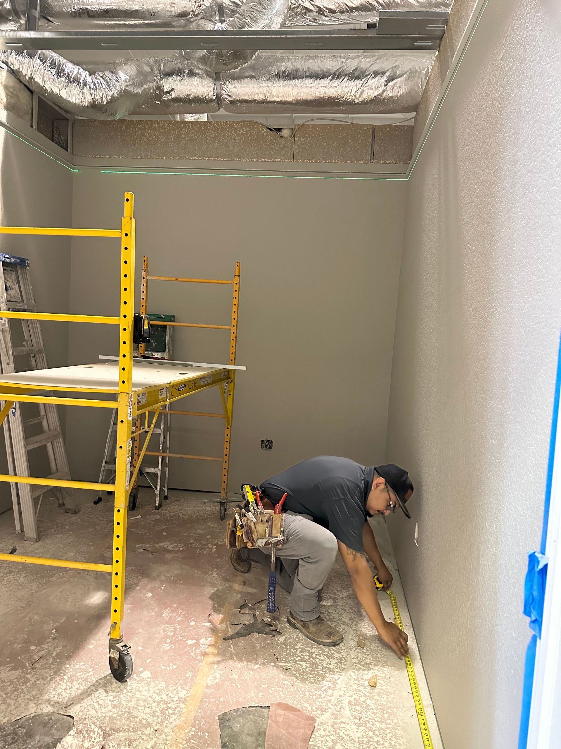 dry wall installation